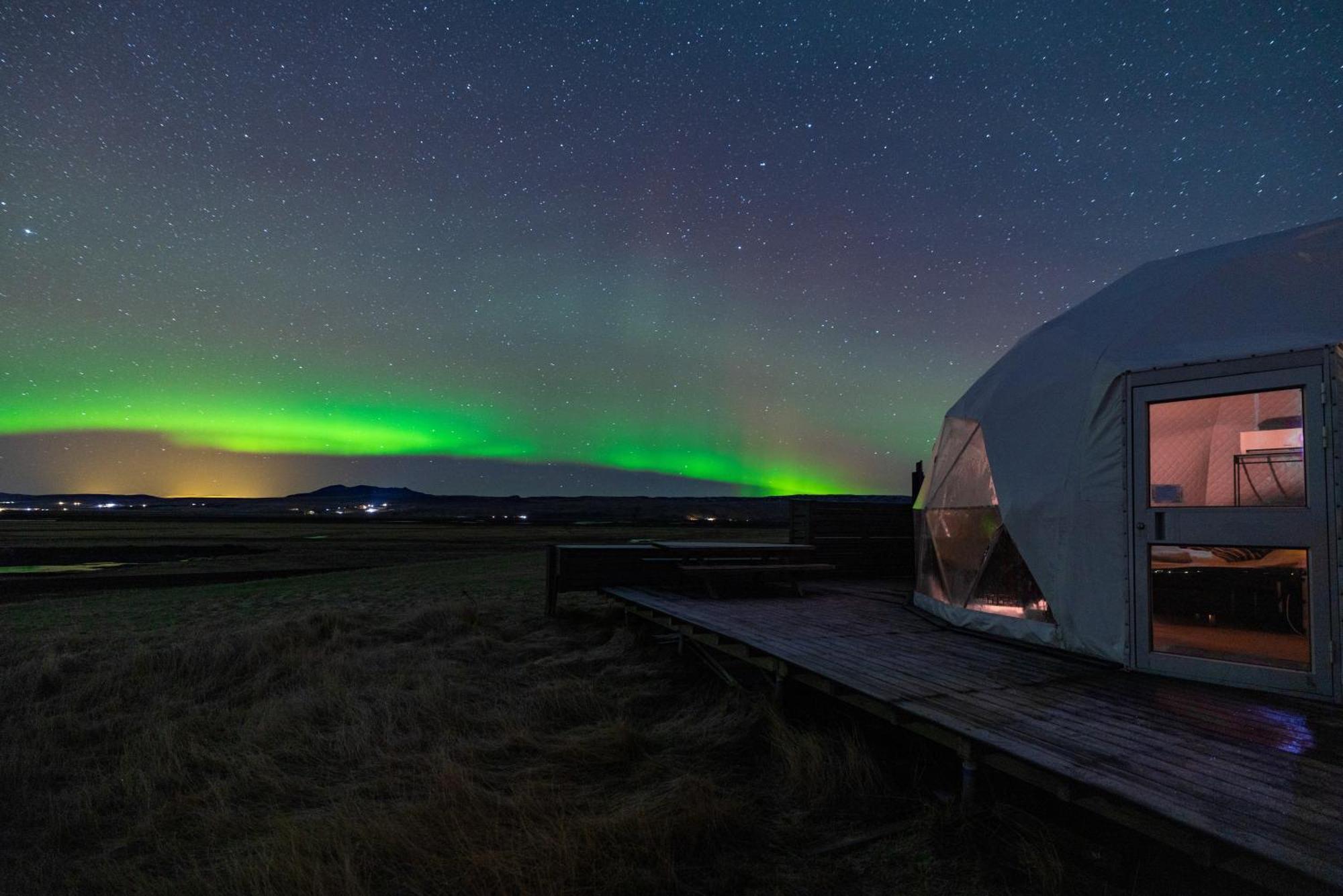 Aurora Dome - South Coast Iceland Хвольсвёдлюр Экстерьер фото